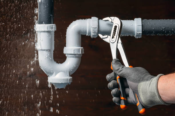 Professional Leak Detection technician working in Woodville, AL